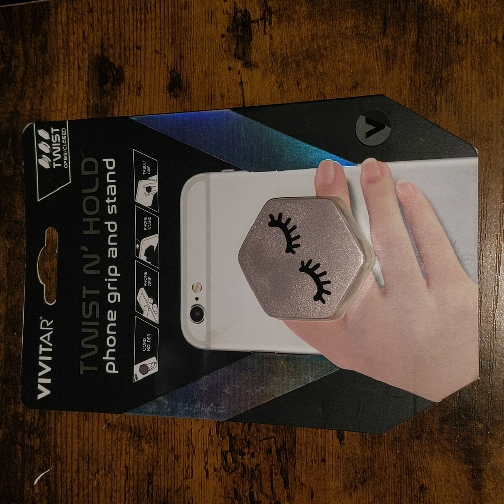Phone grip and stand